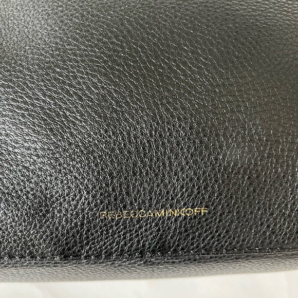 Rebecca Minkoff Black Regan Satchel with Crossbody Strap - Picture 4 of 8